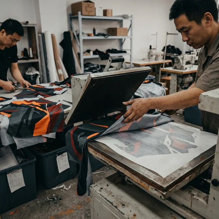 Sublimation printing process
