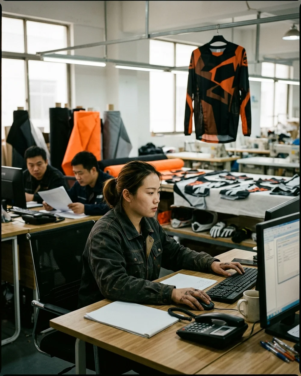Access to the order system is per person, not shared