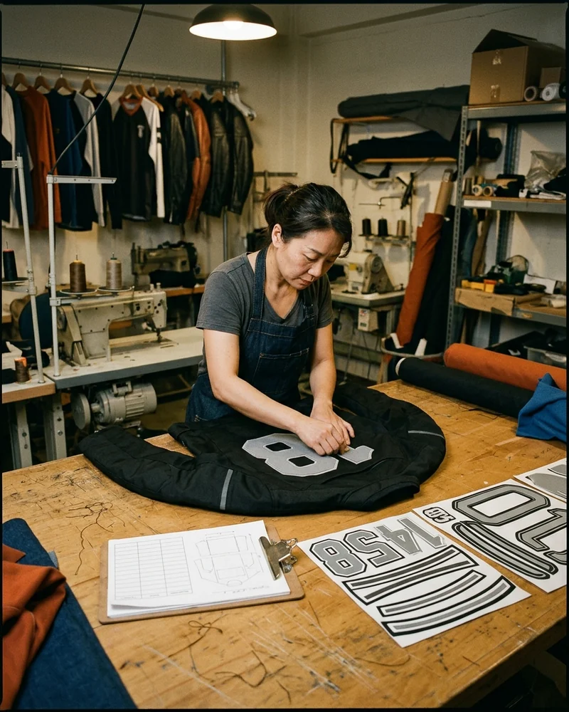 Number font and outline options on the layout with the series minimum marked